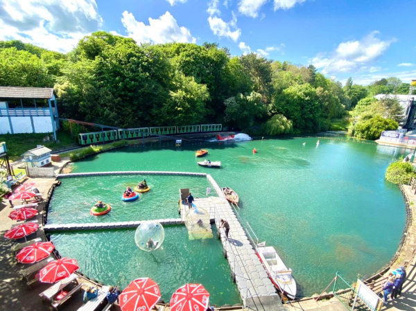 Lake at Scarborough North Bay Railway